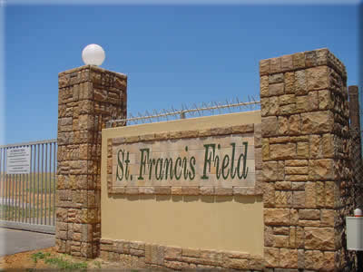St. Francis Field Entrance